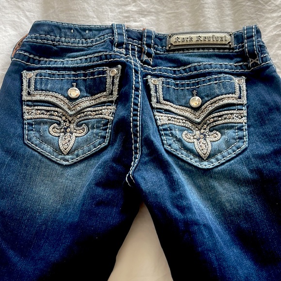 Rock Revival jeans size 27 mid rise perfect condition! - Picture 8 of 10